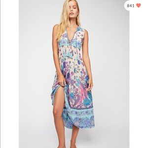 SOLD NEW Siren Song Boho Midi Dress Size S